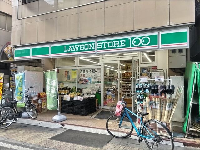コンビニ　ローソンストア１００　北越谷店（コンビニ）まで400m