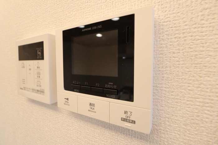 セキュリティ　オートロック付きで防犯面も安心です。