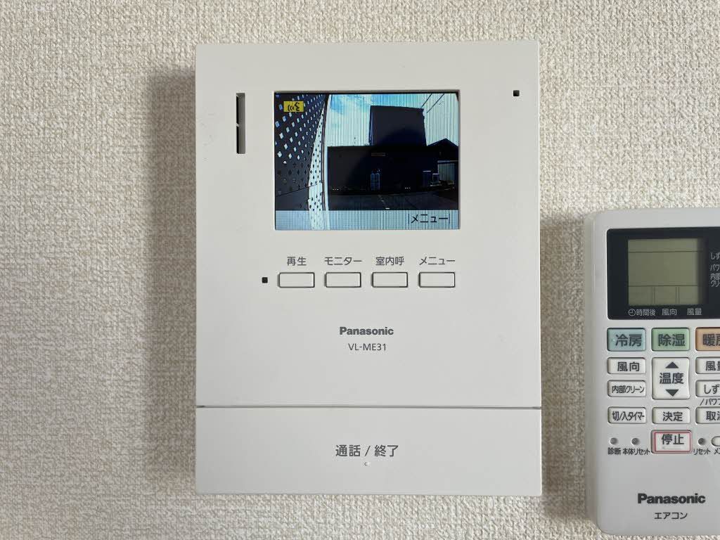 セキュリティ　モニタ付ドアホン