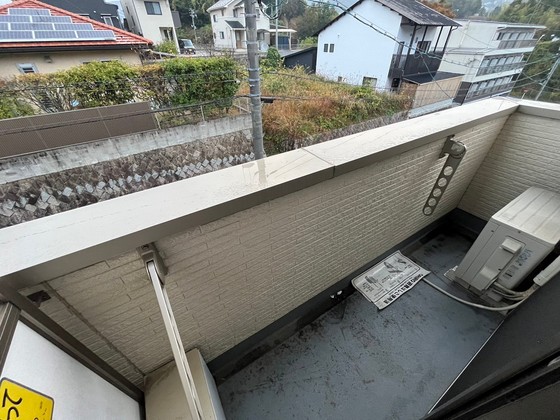バルコニー　※別部屋の写真です