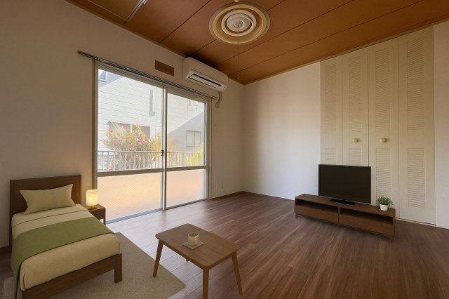 居室・リビング　家具配置イメージ画像です。