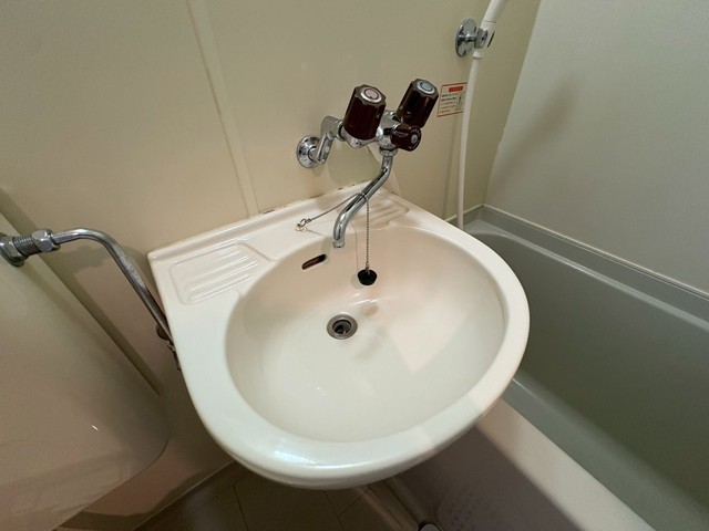 洗面設備　他号室の写真です