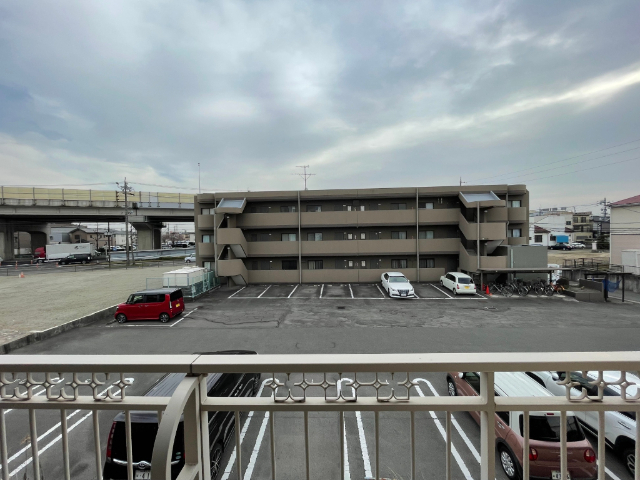 眺望　ベランダからの景色です