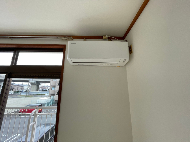 バルコニー　ゆとりのあるベランダ