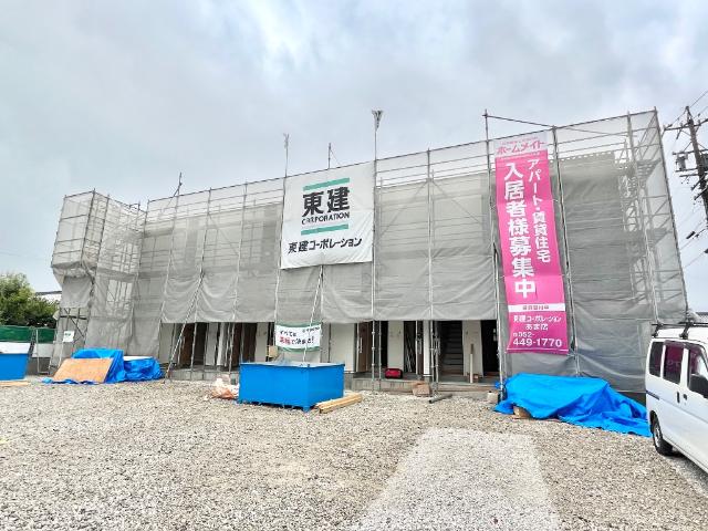 建物外観　建築現場