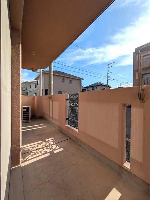 バルコニー　南側バルコニー