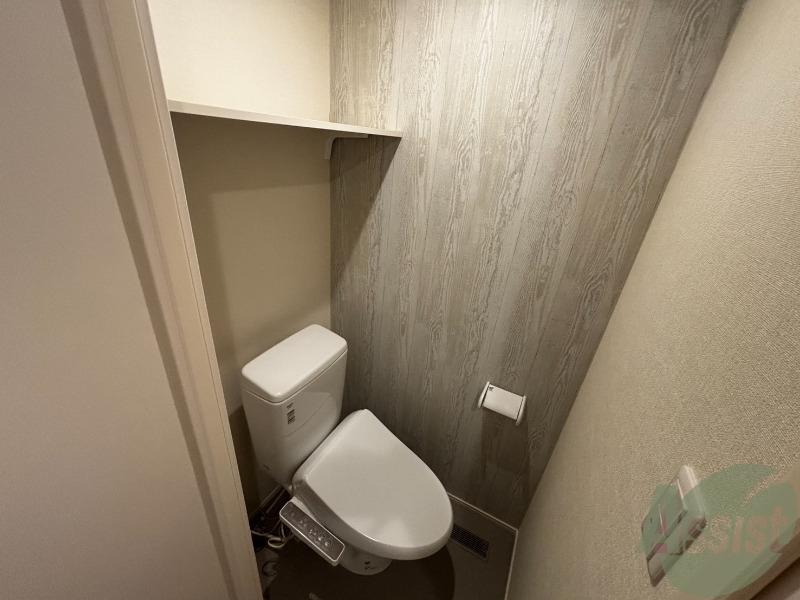 トイレ　トイレはウォシュレット機能付き。シャワートイレは日本の宝。