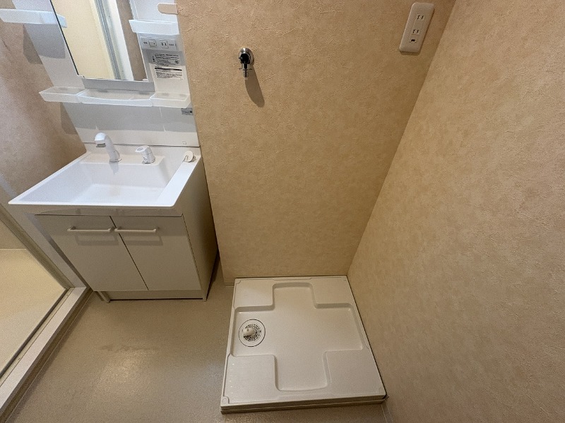 その他設備　室内洗濯機置き場！