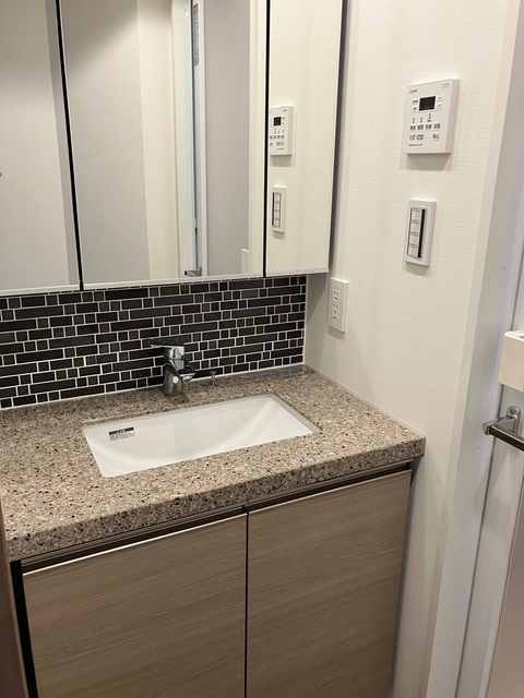 洗面設備　２０２５年１１月８日撮影