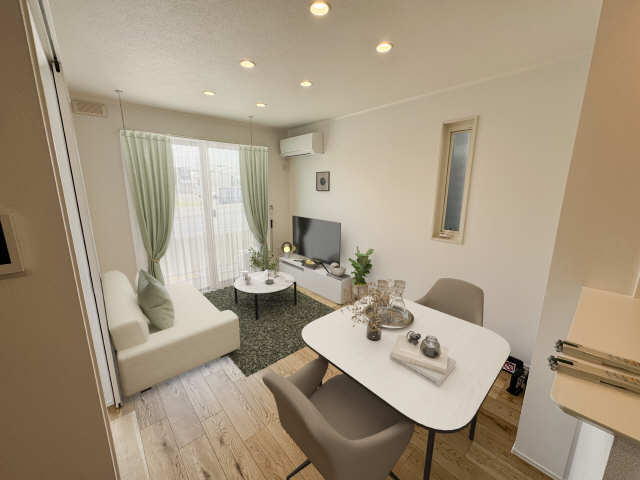 居室・リビング　CG画像のイメージ写真※室内の家具・家電の設置はございません