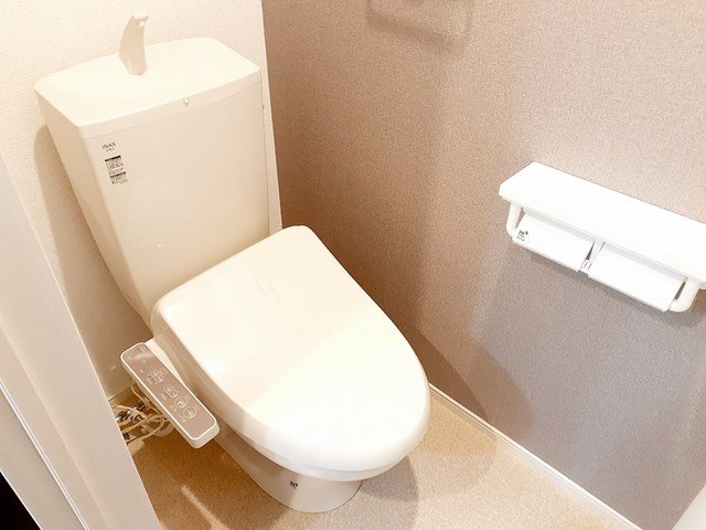 トイレ　ゆったりとした空間のトイレです