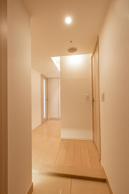 玄関　明るい玄関です