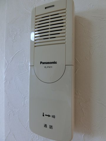 セキュリティ　インターホン付き。（※参考写真）