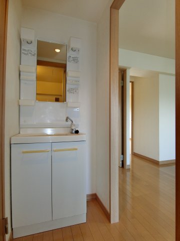 洗面設備　脱衣所・独立洗面台完備。（※参考写真）