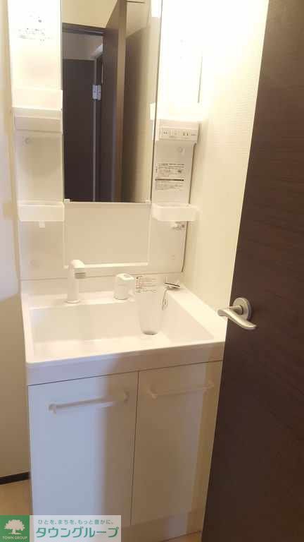 洗面設備　※完成前の為、同一タイプ掲載。