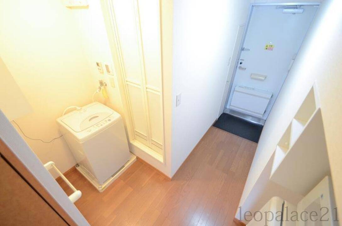 洗面設備　洗濯機置場