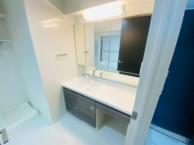 洗面設備　同一建物内の別部屋の内装写真になります。（４０３号室）