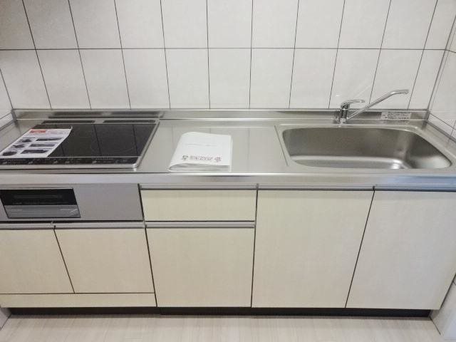 キッチン　オール電化が嬉しい