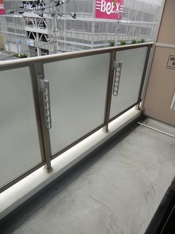 眺望　広々としたバルコニー