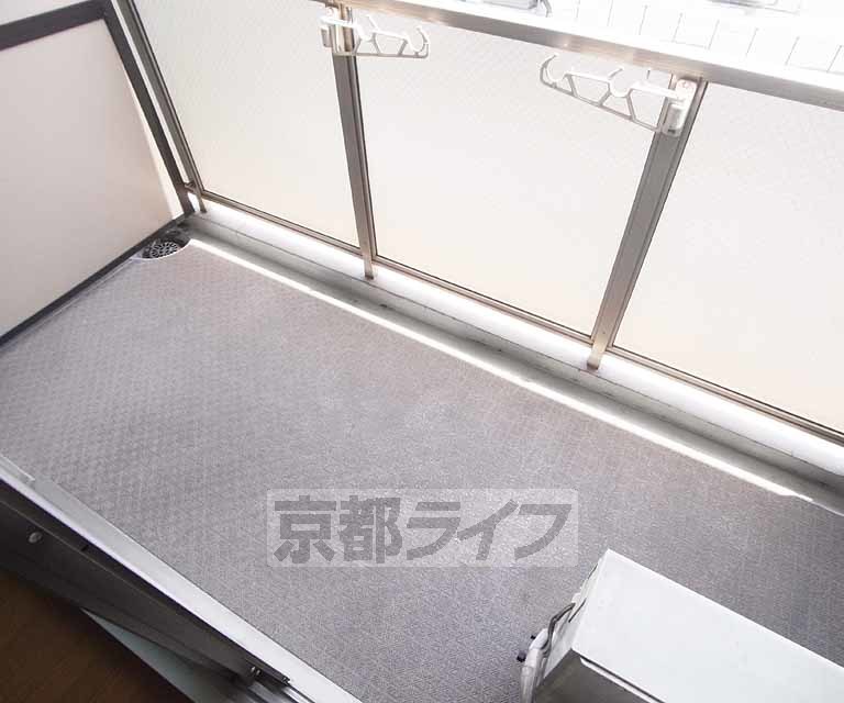 バルコニー　広々としています