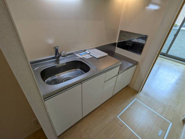 キッチン　広いキッチンスペースでお料理がしやすい