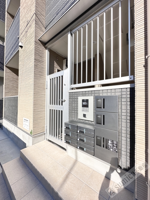 エントランス　オートロック完備＾＾安心安全♪