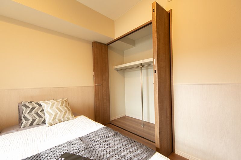 収納　モデルルームです・家具小物類はつきません