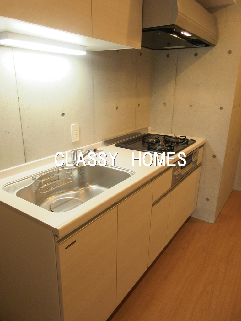 キッチン　2025年竣工　CREATIF南品川：キッチン