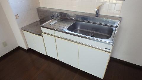 キッチン　ガスコンロが置ける流し台♪（イメージ）