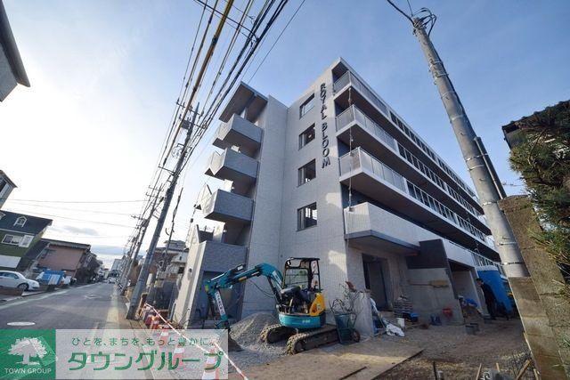 建物外観　工事中！