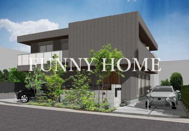 建物外観　完成予想パースです。現況優先です。