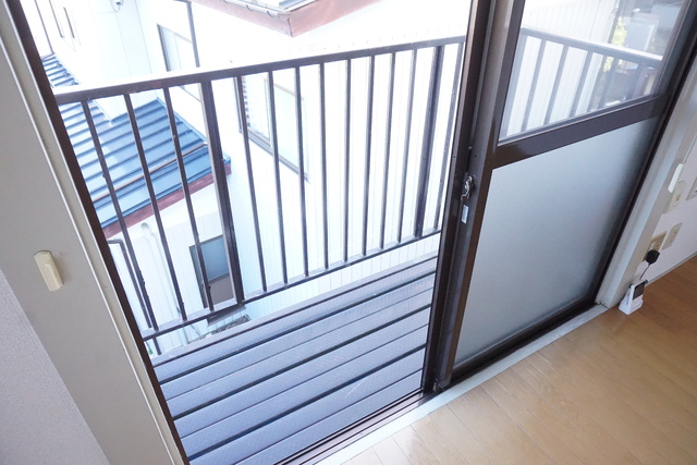 バルコニー　２階にはバルコニーがあります☆