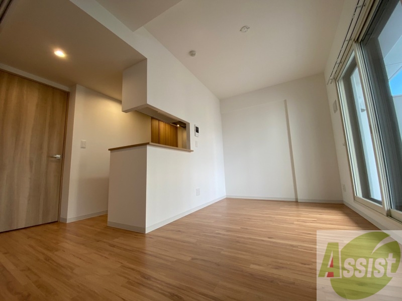 居室・リビング　広くてキレイなＬＤＫが広がっていて、充実した生活が送れそう。