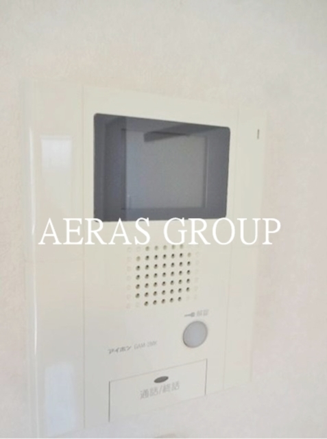 セキュリティ　モニター付きインターホン