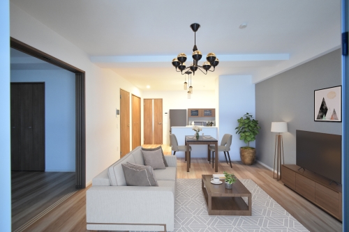 居室・リビング　モデルルームはイメージです。