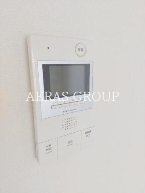 セキュリティ　モニター付きインターホン