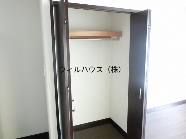 収納　クローゼット！
