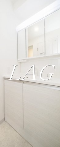 洗面設備　洗面台です。