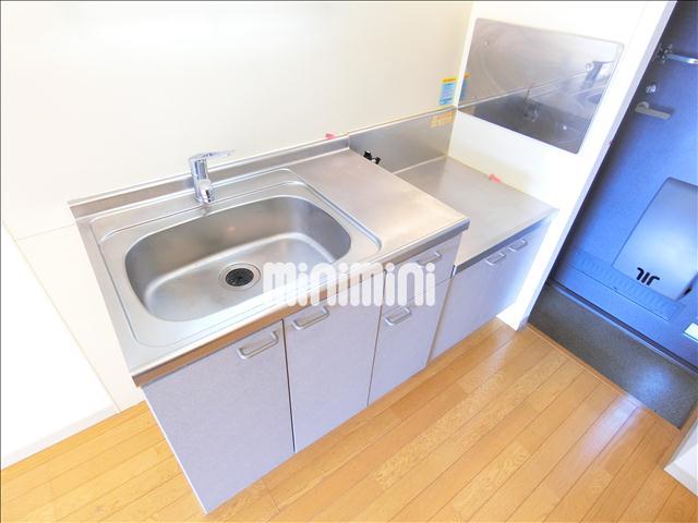 キッチン　２口ガスコンロ設置可能です。