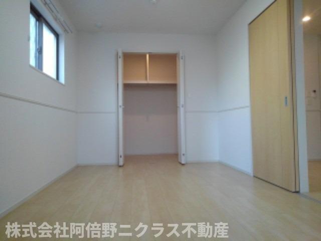 収納　たっぷりとした収納スペースです