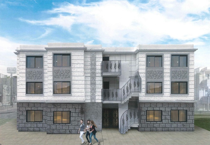 建物外観　完成予想図