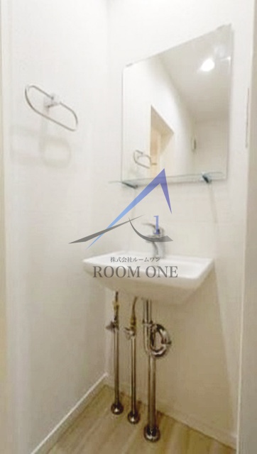 洗面設備　洗面台です。