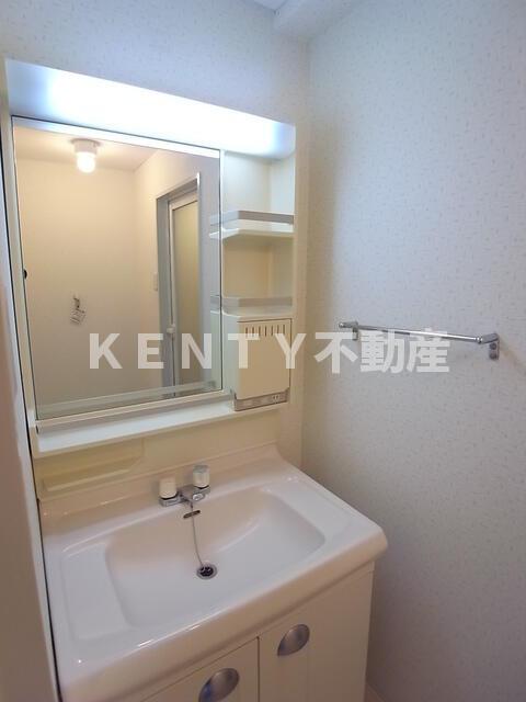 洗面設備　洗面所です