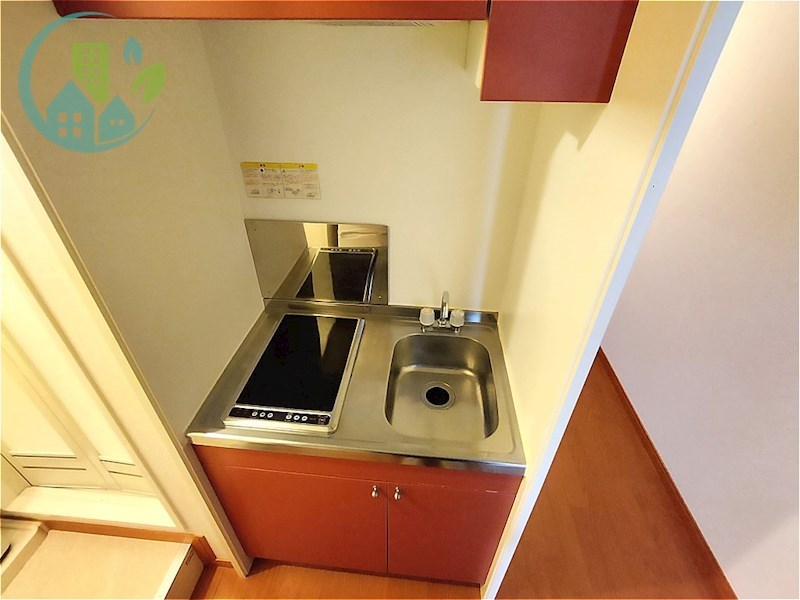 キッチン　レオパレス大和（家具・家電付、仲介手数料不要）