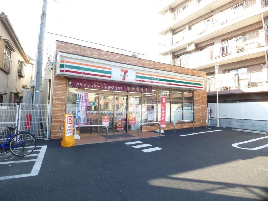 コンビニ　セブンイレブン江戸川南小岩8丁目店（コンビニ）まで100m