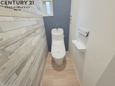 トイレ　ゆったりとした空間のトイレです