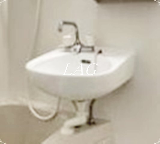 洗面設備　洗面台です。