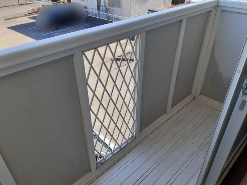 バルコニー　図面と現状に相違がある場合には現状を優先