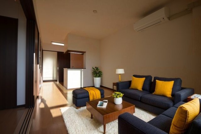 居室・リビング　ＣＧで家具等を配置したもので家具等は含まれません。