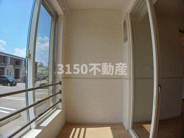 バルコニー　物件の内装です